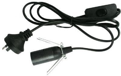 <span style="font-size: 18px;" class="increase-size">Electrical Cord BLACK/WHITE 1.3m 240V</span>