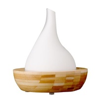 Aryya Aromatherapy Ultrasonic Bamboo Diffuser TEARDROP