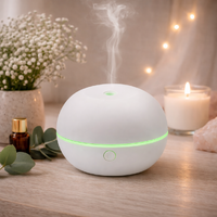 Aryya Aromatherapy Ultrasonic Mini Orb Diffuser WHITE