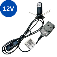 12V Himalayan Salt Lamp Electrical Cord – 12V Low Voltage System