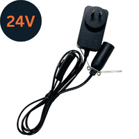 Electrical Cord for Salt Lamps BLACK 1.8m (24V)