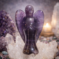 Crystal Divine Angel AMETHYST Individual