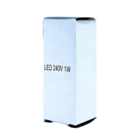 Globe CLEAR 1w LED E14 Warm (220v - 240v) UNBRANDED WHITE BOX
