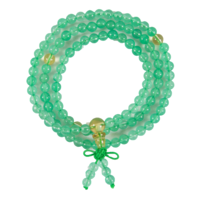 Crystal Mala Beads Necklace JADE 30cm