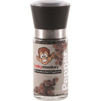 Funky Monkey PEPPER Refillable Glass Grinder