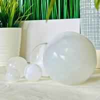 Selenite Crystal SPHERE 10cm