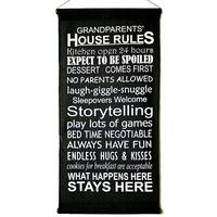 Grandparents House Rules Banner
