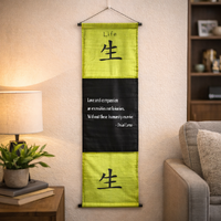 Affirmation Banner LIFE Olive