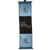 Affirmation Banner - Life - Turquoise