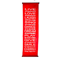 Positive Hanger - RED