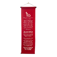 Hanging Banner THINGS WE CAN LEARN FROM CATS