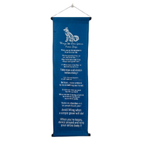 Hanging Banner THINGS WE CAN LEARN FROM DOGS
