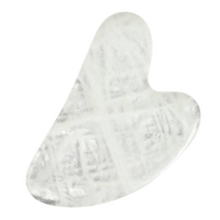 Crystal Gua Sha CRYSTAL QUARTZ Facial Tool
