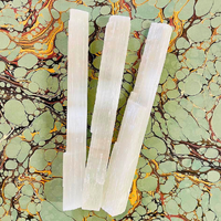 Crystal Wands 25cm+ RAW SELENITE White 1KG