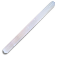 Selenite Crystal Massage Wand White 20cm