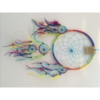 Dream Catcher SMALL Rainbow Cotton 11.5cm