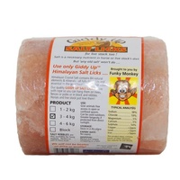 Himalayan Salt Lick 3-4kg with rope