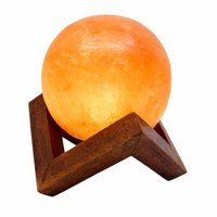 12V Himalayan Salt Lamp ORB ON STAND 12V Low Voltage