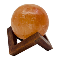 Himalayan Salt Lamp ORB ON STAND