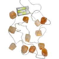 Himalayan Salt chunk 12 STRING LED LIGHT