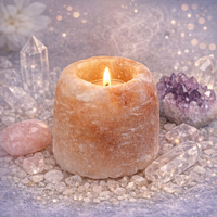 Himalayan Salt Tealight NATURAL 