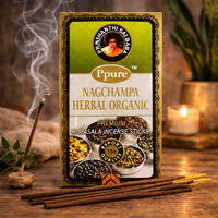 Ppure Incense HERBAL ORGANIC Box of 12 Packets
