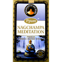 Ppure Incense MEDITATION Box of 12 Packets
