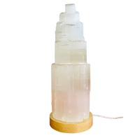 Selenite Crystal Lamp 20-25cm SMALL