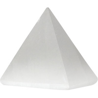 Crystal Pyramid SELENITE White 10x10cm