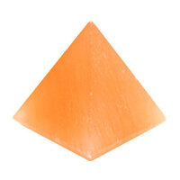 Crystal Pyramid SELENITE Red 5x10cm