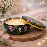 Floral Botanic Triple Wick Candle GUERLAIN Large 330g Tin