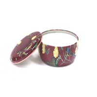 Floral Botanic Mini Candle ROSEWATER LYCHEE 120g Tin