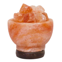 Mini Fire Bowl - Wooden Base 15-16cm