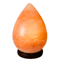 Himalayan Salt Lamp ANGEL TEARDROP with Marble Base