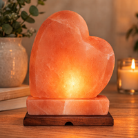 24V Himalayan Salt Lamp LARGE HEART 24V Low Voltage