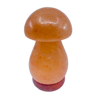 Himalayan Salt Lamp MUSHROOM with cord and globe