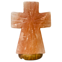 Himalayan Salt Lamp SMALL CROSS Low Voltage