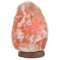 Himalayan Salt NATURAL ORNAMENT 5-6KG with Wooden Base