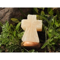 Himalayan Salt Lamp USB Multi Coloured CROSS