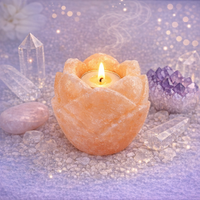 Himlayan Salt Tealight Candle Holder ROSE