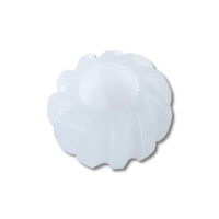 Tealight Candle Holder SPIRAL SELENITE White