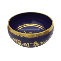 Tibetan Singing Bowl PURPLE 12cm