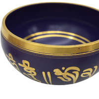 Tibetan Singing Bowl PURPLE 14cm