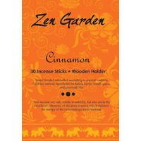 Zen Garden Incense - Cinnamon - Single Packet