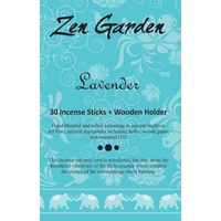 Zen Garden Incense LAVENDER Single Packet
