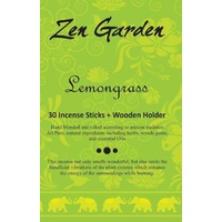Zen Garden Incense LEMONGRASS Single Packet