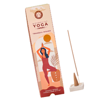 Moonshine Yoga Incense & Cone TRANQUIL WOODS Gift Set