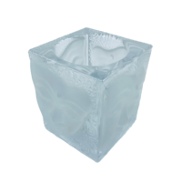 Buddha Tea Light Holder GLASS Small cube