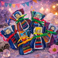 Guatemalan Worry Doll LARGE with Bag