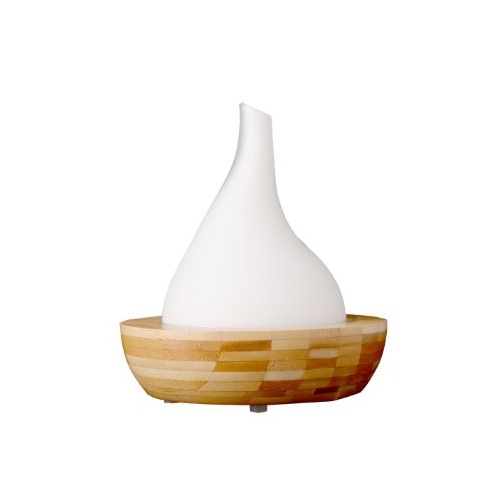 Aryya Aromatherapy Ultrasonic Bamboo Diffuser TEARDROP
